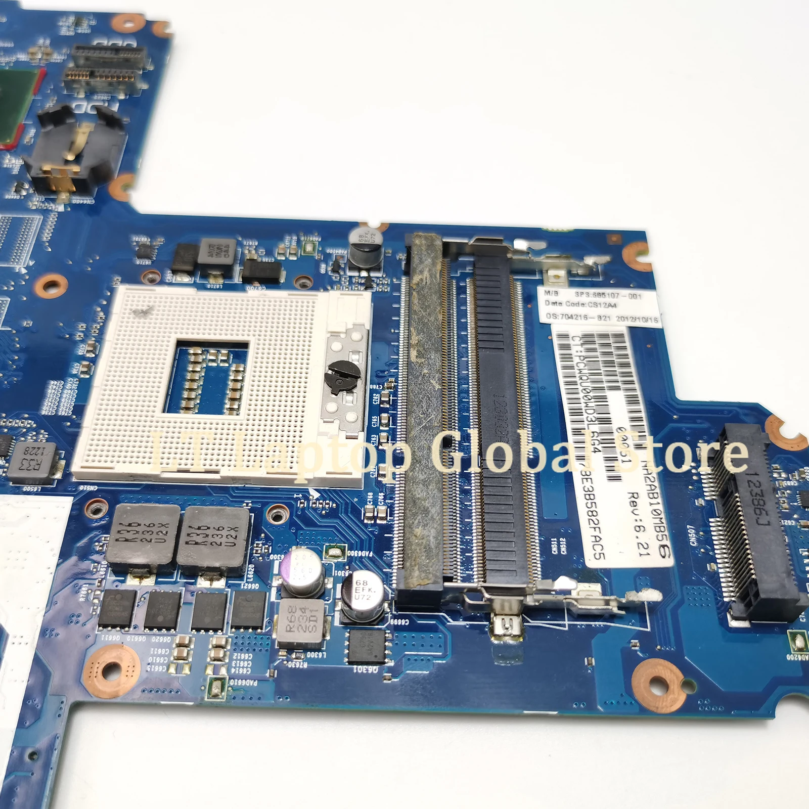 Lt 685108 a2493101 für Pavillion HP 685783 cq45 Laptop Motherboard sjtnv hm70/hm75 slj8f ddr3 Mainboard 75082-001 75086-001