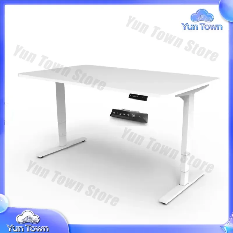 for 2026 ergonomic height adjustable standing desk electric lifting office desk home office  computer desk workstation