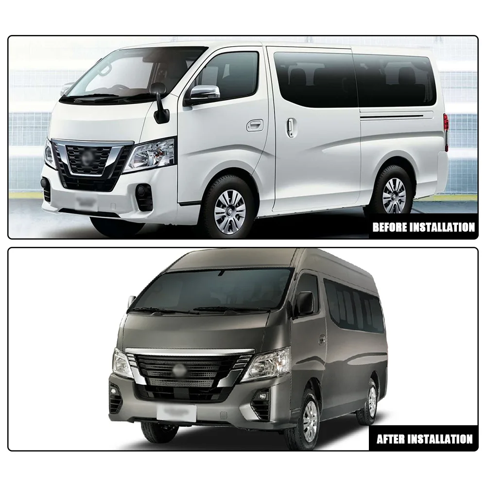 For Nissan Urvan HV350 2023 2024 Front Bumper Foglight Fog Light Fog Lamps Foglamp DRL Daytime Running Light