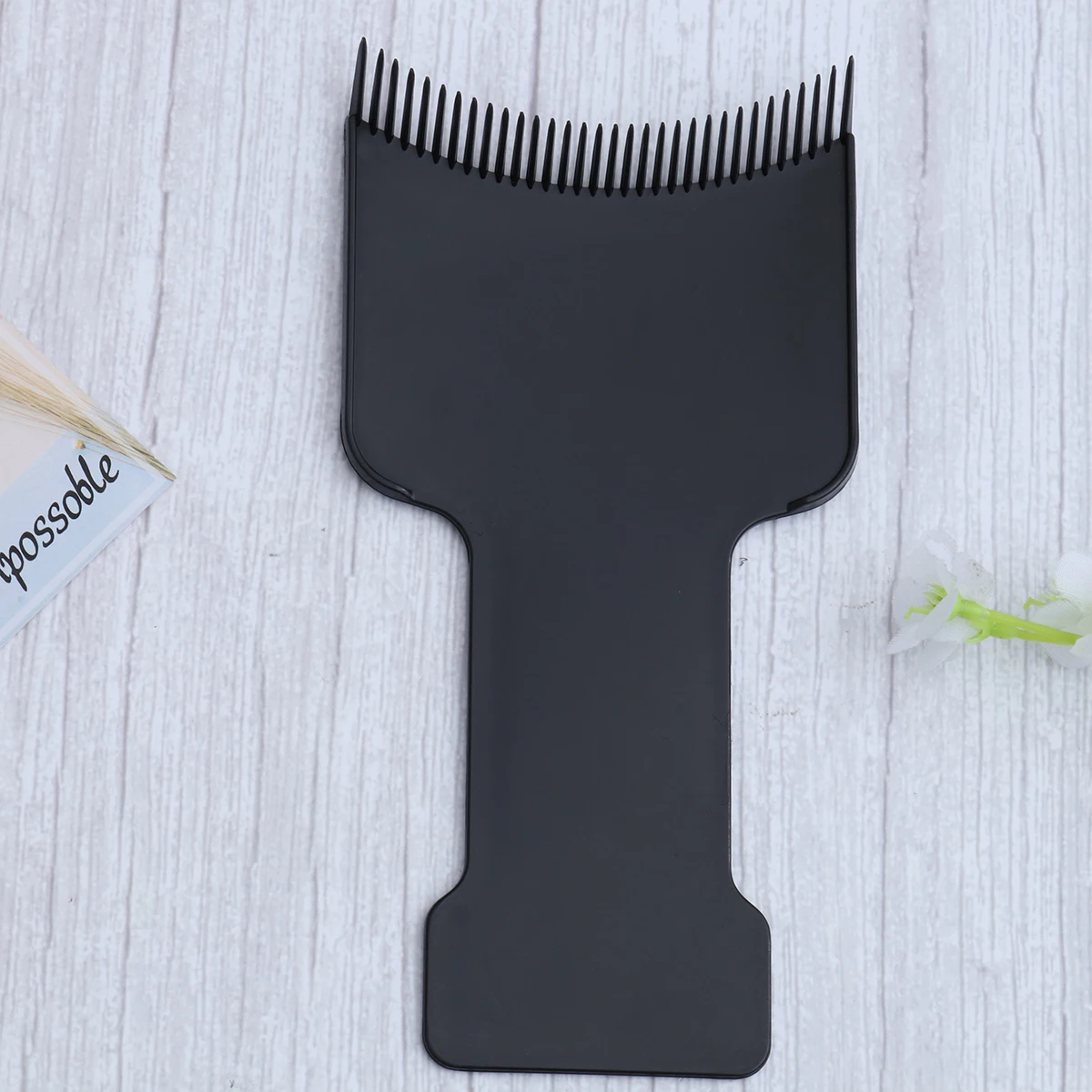 

2 Pcs Hair Dye Tinting Comb Hairdressing Brush Combs for Styling Black Coloring