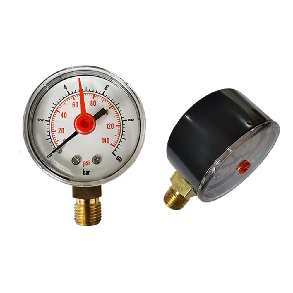 M10*1 Radial Connection Pressure Gauge Measuring Range 10 Bar For Water Oil Air Pressure Gauge Measuring Gauge