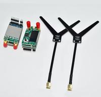 FPV VRX 1.2GHz Dual Antenna Analog Video Receiver 9CH Broadband Adapter 1080MHz-1360MHz for Skyzone Fatshark DJI V1 V2 Goggles