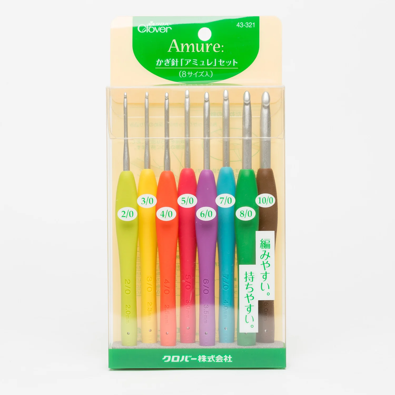 

clover lace crochet hooks 43-405/43-323/clover43-608