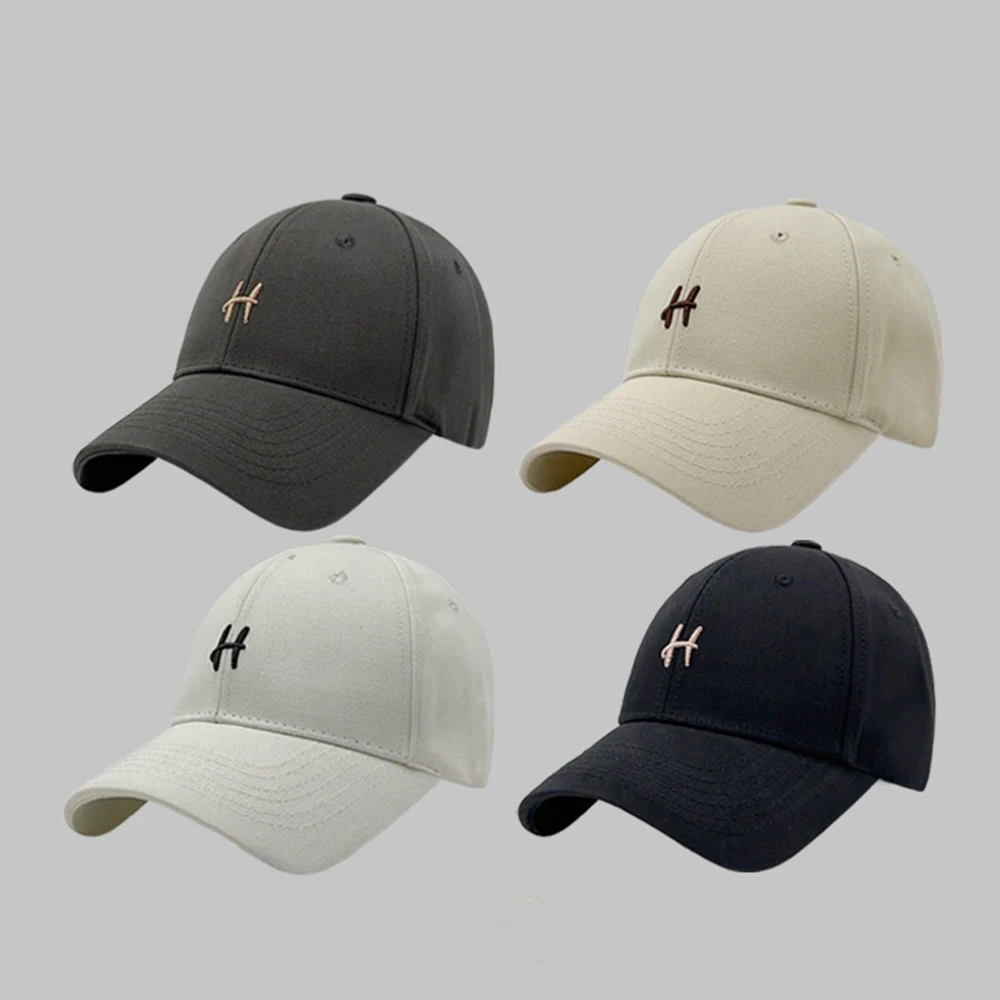 

New Hardtop Sunshade Baseball Caps For Men And Women Korean Style Tidal Sun Hats Outdoor Street Peaked Cap