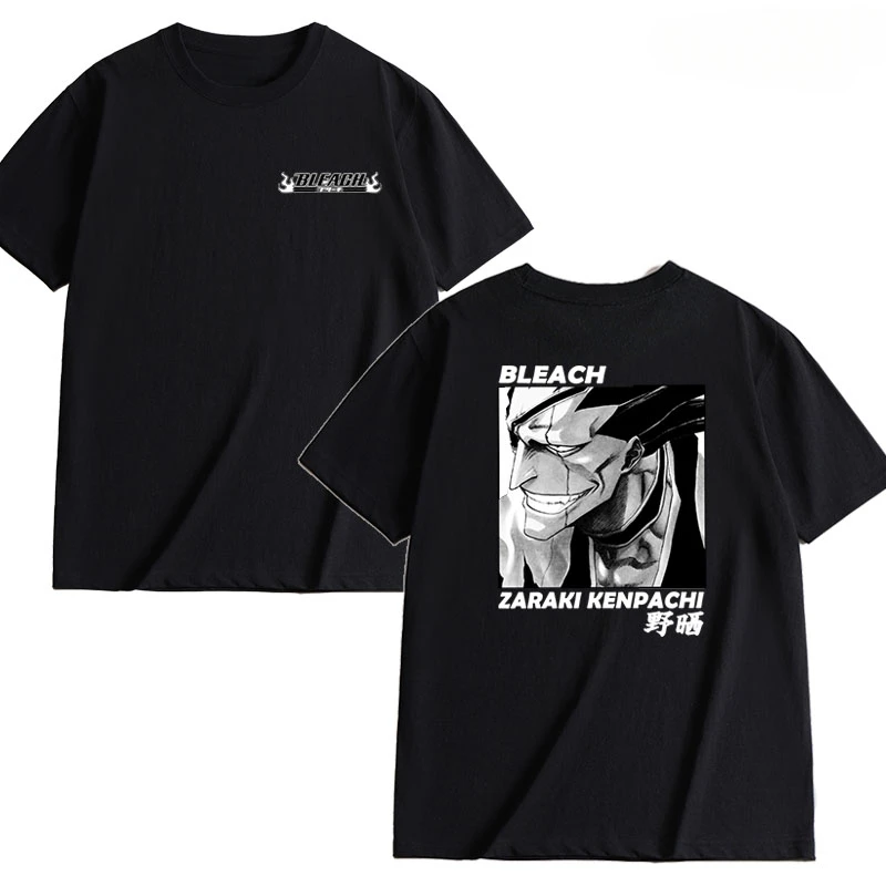 Hot Anime Bleach Ichigo Kurosaki Protect Atrium Thirteen Team Graphic Printing High-end Luxury Both of Men and Women