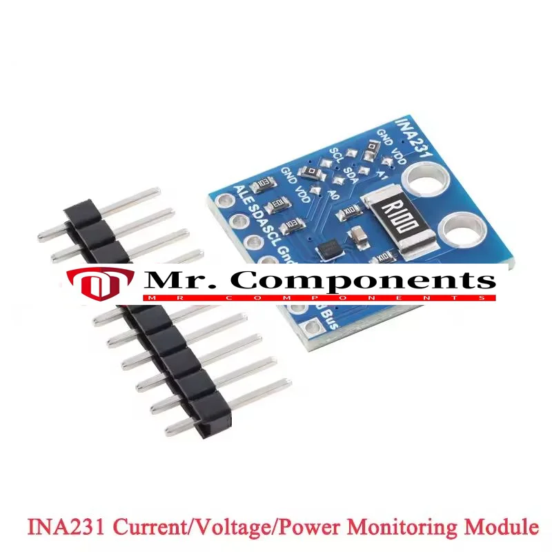 1Pcs-2Pcs INA231A INA231 Current Voltage Power Monitor Module Current Shunting Bidirectional I2C IIC Output with Alarm Function