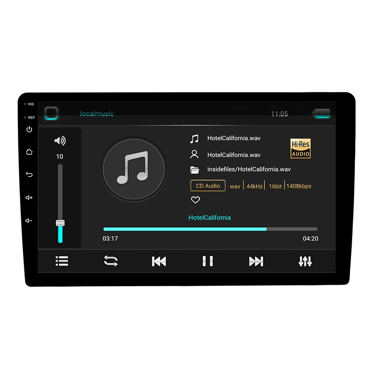 Double Din 7/9/10 cali Radio samochodowe z systemem Android Ekran samochodowy do Carplay Stereo Android Radio Auto Electronics Samochodowy odtwarzacz DVD