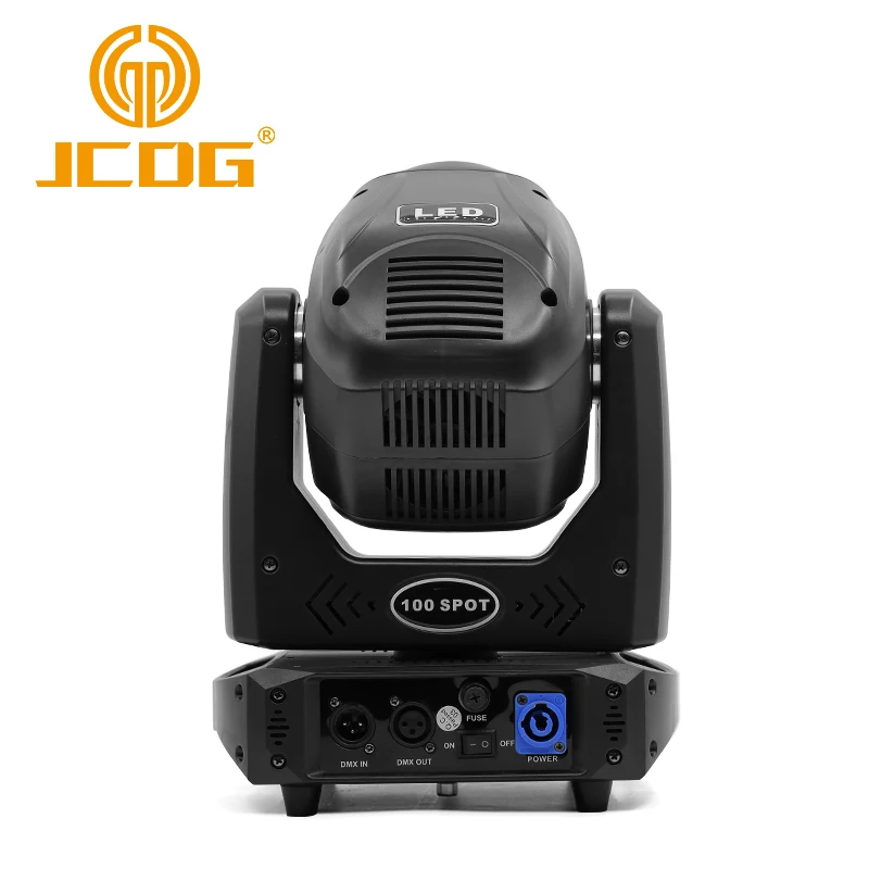 JCDG 100W LED Spot Beam 3in1 Pattern Moving Head Lights 5 Prism 150W DMX512 Gobo Head Light for Dj Stage Disco Bar Party Dance