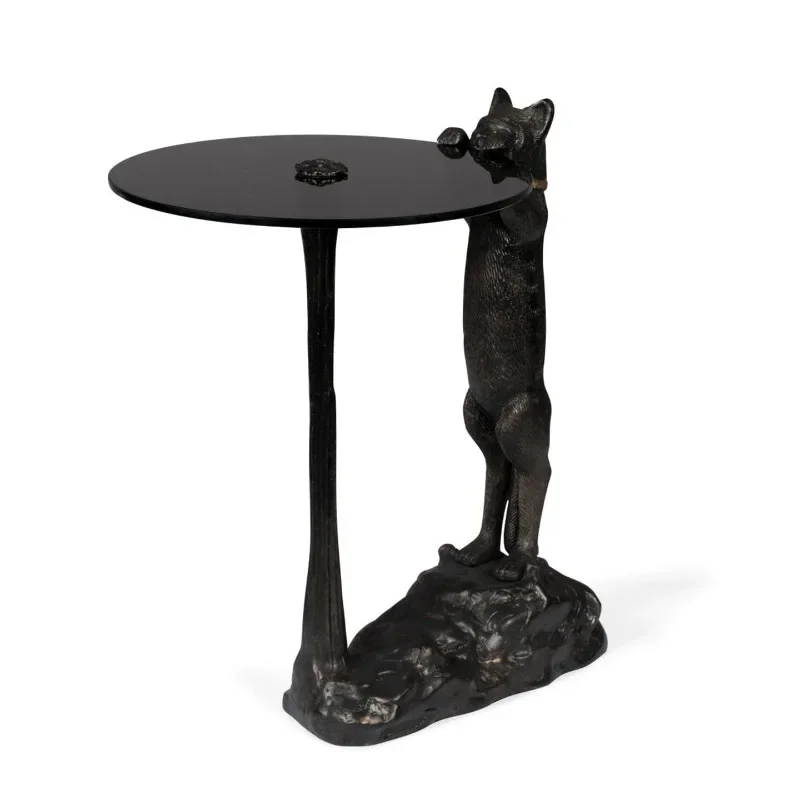 FRP Italian dark wind medieval small side living room sculpture ornament