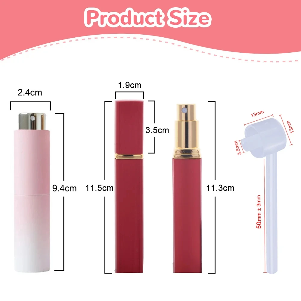 5/10/20/50pcs Perfume Dispenser Tool Diffuser Funnel Cosmetic Pump Dispenser Portable Sprayer Refill Pump Bottle Filling Device