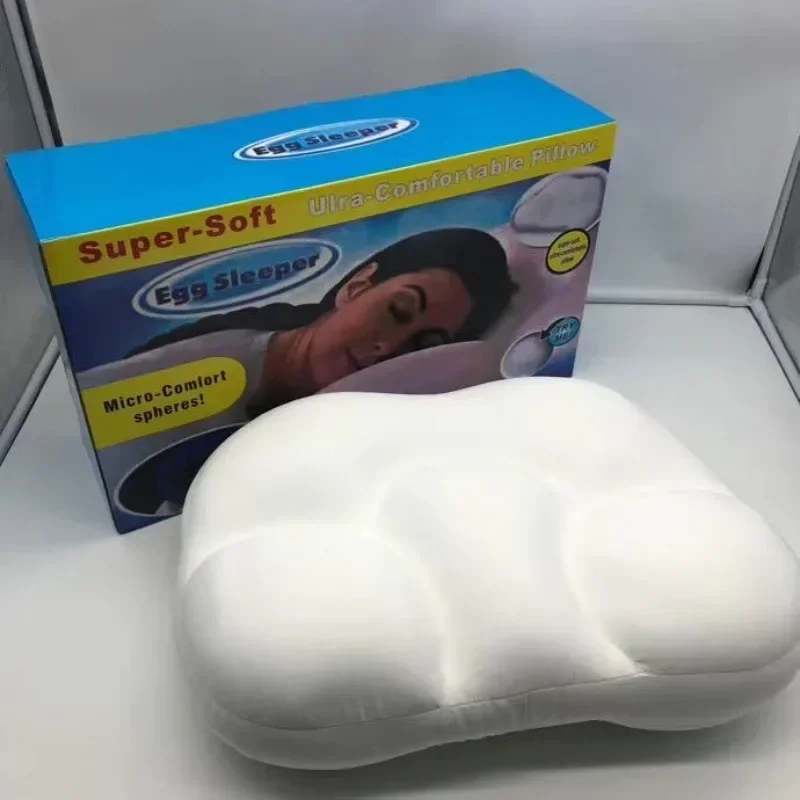 All-round Sleep Pillow Neck Sleeping Memory Foam Egg Shaped Head Cushion Head Nap Pillow Neck pillow Travel