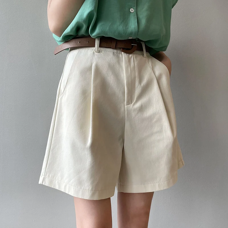 Hot Sale Summer Lady Korean High Waist Short Joggers Women Fashion Baggy Short Cargo Pants Girls Daily Thin Leisure Shorts view 3