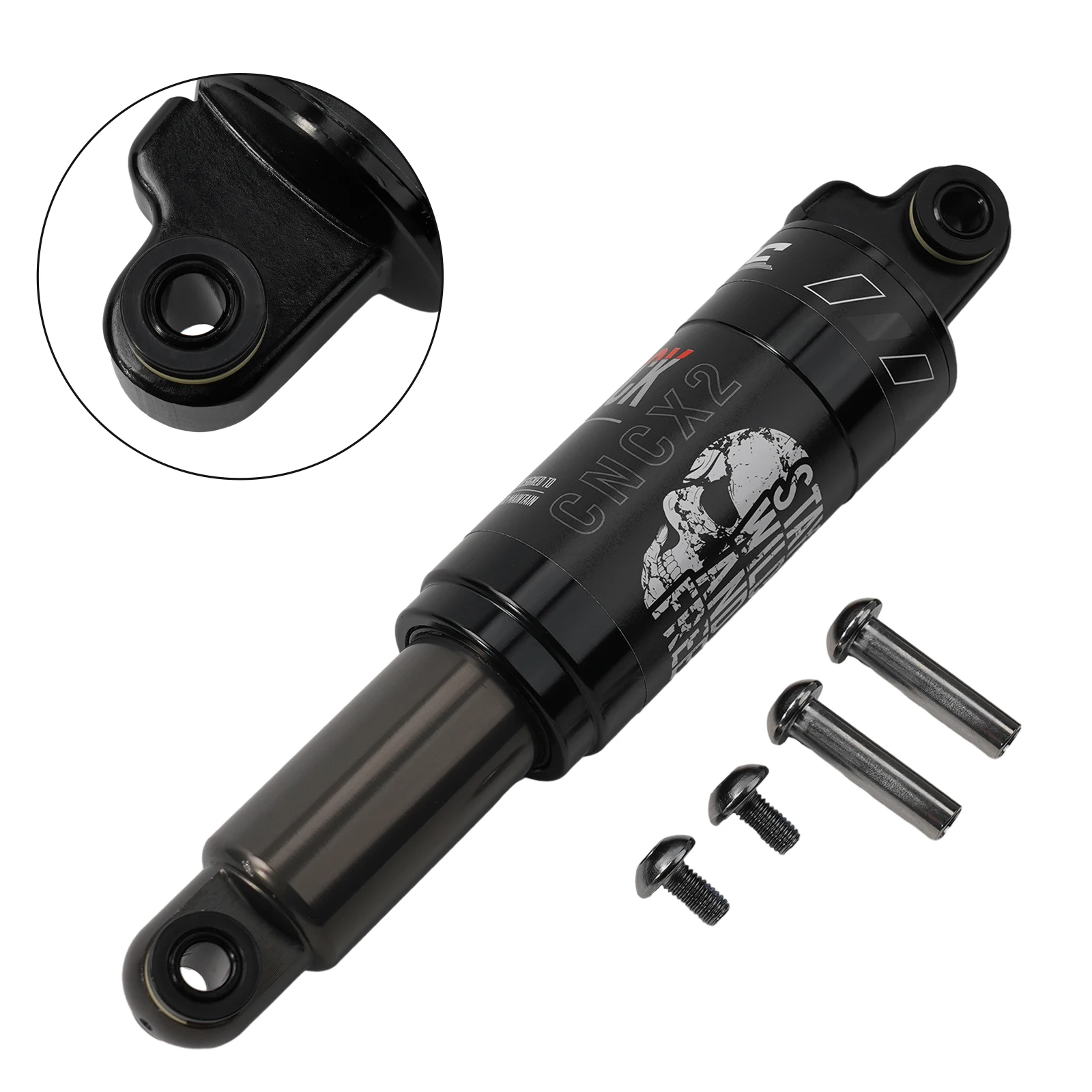 Bicycle Rear Shock Lockout 120/125/150/165/185/190/200mm Oil Spring Shock Absorber For Mountain Bike Cycling Accessories