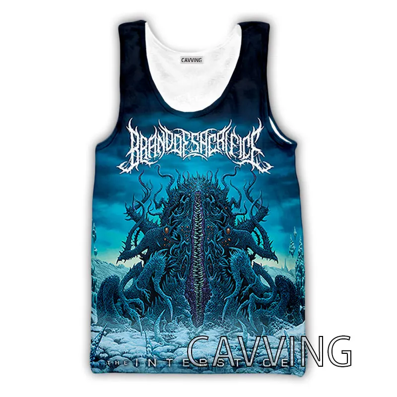 CAVVING 3D Printed  Brand of Sacrifice  Rock  Tank Tops Harajuku Vest Summer Undershirt Shirts Streetwear for Men/women