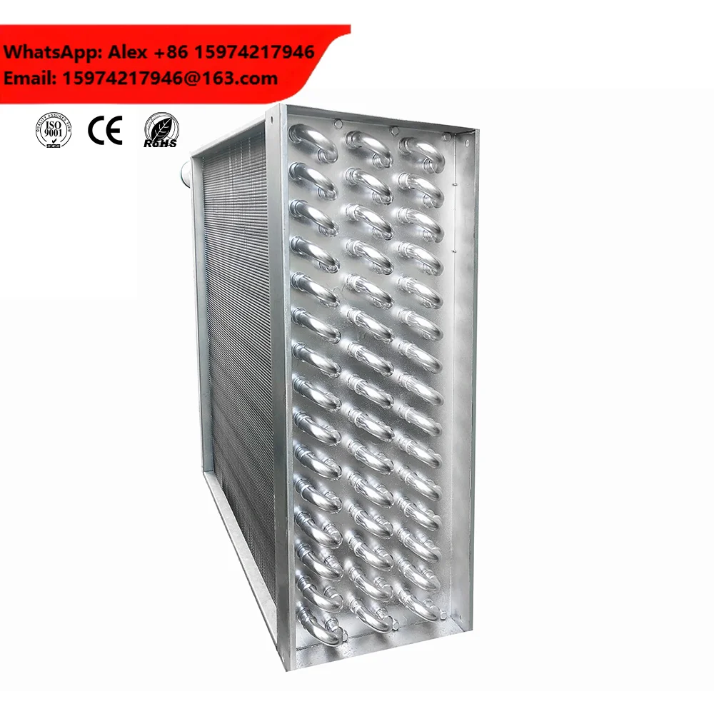 YKF 1 Year Warranty Stainless Steel Cooling Coil Finned Tube Heat Exchanger For Generators Mining