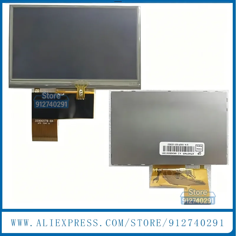 AT043TN24 V.7 AT043TN25 V.2 Original 4.3 Inch 40 Pin 32000579-04 AT043TN24 V.1 LCD Display Touch Screen Panel