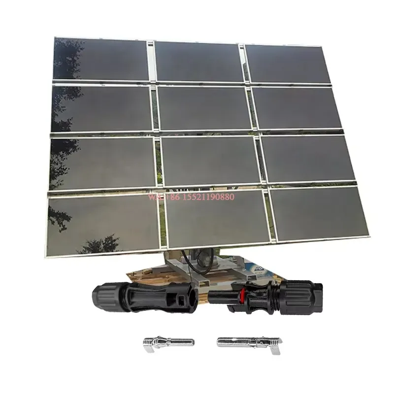 wmwmnu for Mini Smart Solar Panel Tracking System 100W 500W Off grid Dual axis DC 24V Water Pump Parts Commercial Use