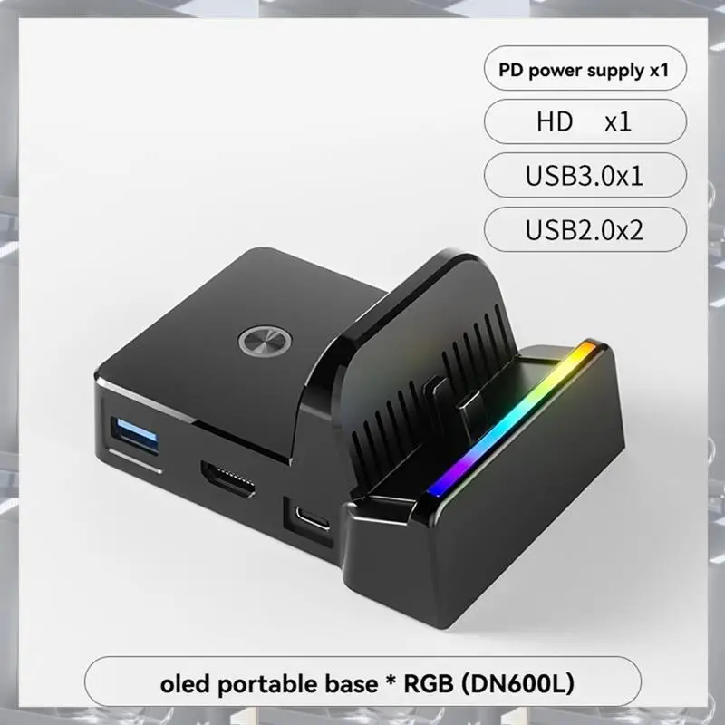 

Hot Selling-Switch Dock For Nintendo Switch Portable 3 In 1 Switch Video Converter Docking Station With RGB For NS Accessories,S