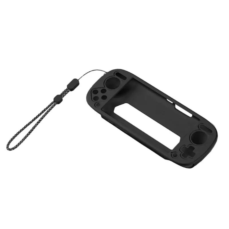 R53C Protector Cover for  5 Protective Case Scratchproof Shell Game Console Silicone Case Sleeve with Lanyard