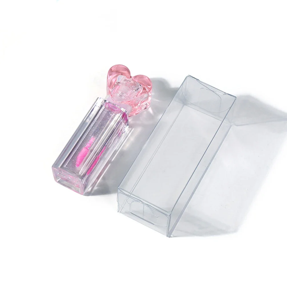 Small Pink Shield Color Changing Lip Oil Custom Logo Moisturizing Pearlescent Long-lasting Private Label Makeup Wholesale Vegan