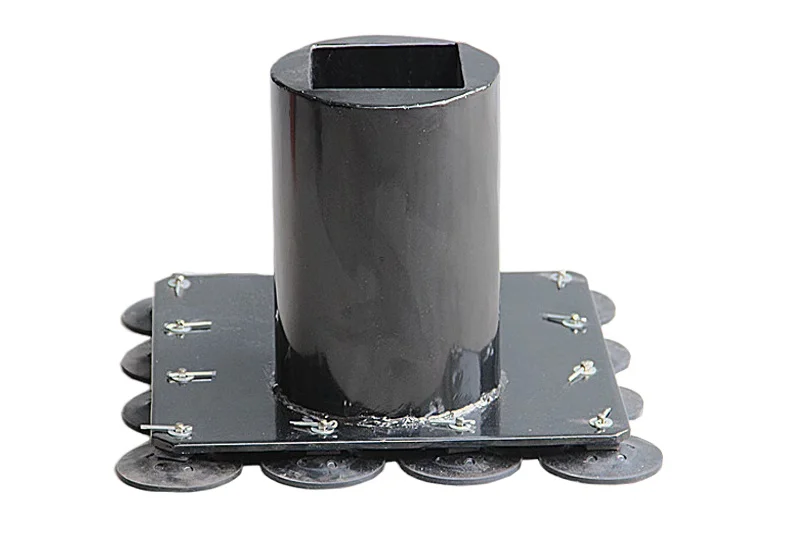 

Wooden pile base, thickened suction cup, large iron plate base