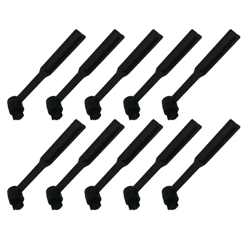 ABUO-10X Turntable Stylus Brush For LP Vinyl Record Player Phonograph Anti-Static Needle Brush Phono Cleaner Tool Accessories