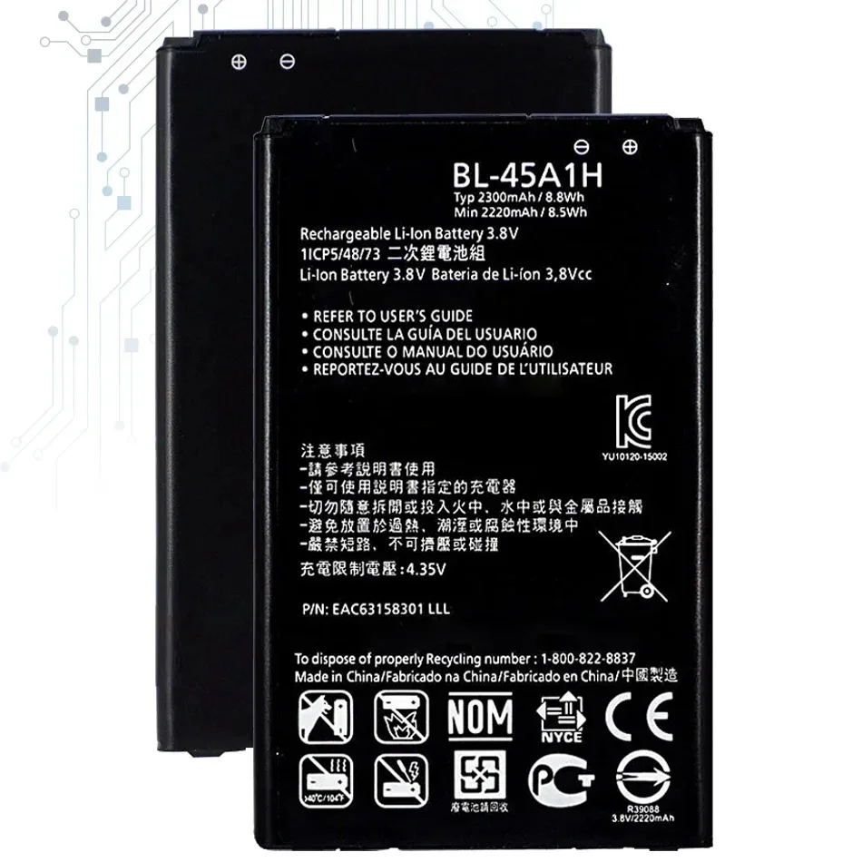 BL-45A1H Replacement Battery For LG K10 F670L F670K F670S F670 K420N K10 LTE Q10 K420  BL 45A1H