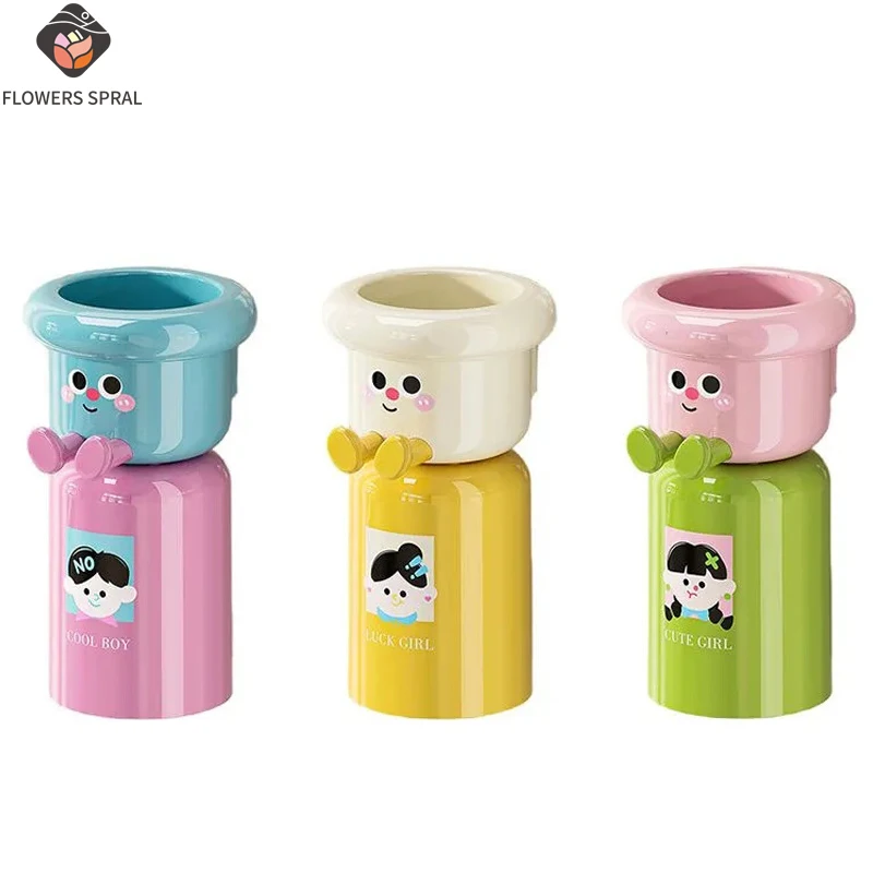 

Магнитный держатель для мытья посуды с дофамином, неперфорированная настенная чашка для полоскания рта, бытовой держатель для зубных щеток в ванной комнате