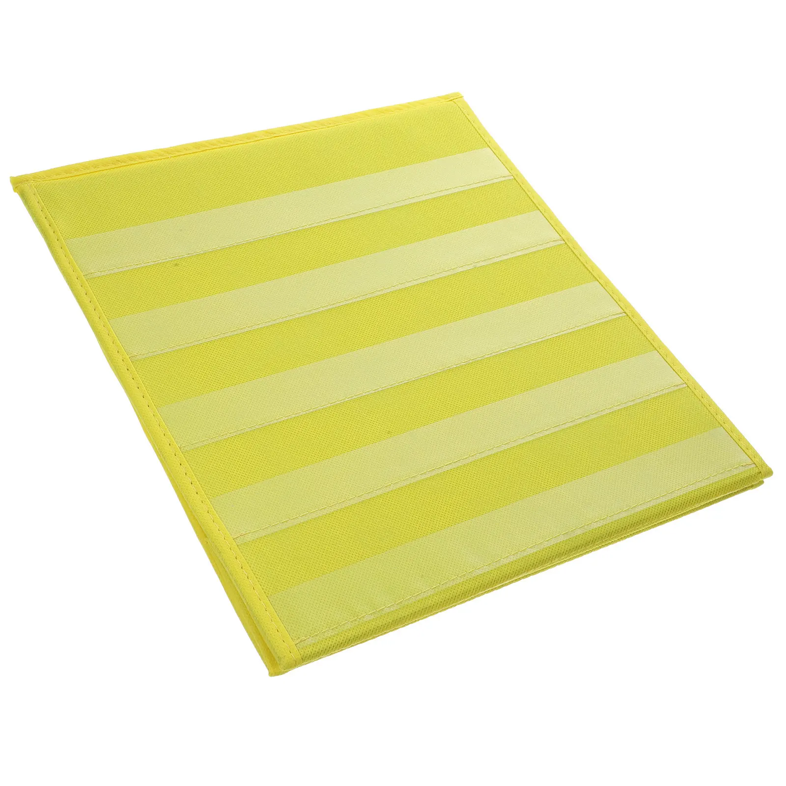 Desktop Foldable Pocket Chart Double Sided Triangular Stand Non-Woven Fabric Teaching Aid Display Slot Classroom Calendar