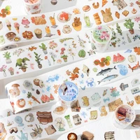 Journal GO 6/5x200cm Instagram Cute Daily Guka Tape Stickers DIY Stationery Scrapbooking Journaling Decorative Masking Tape