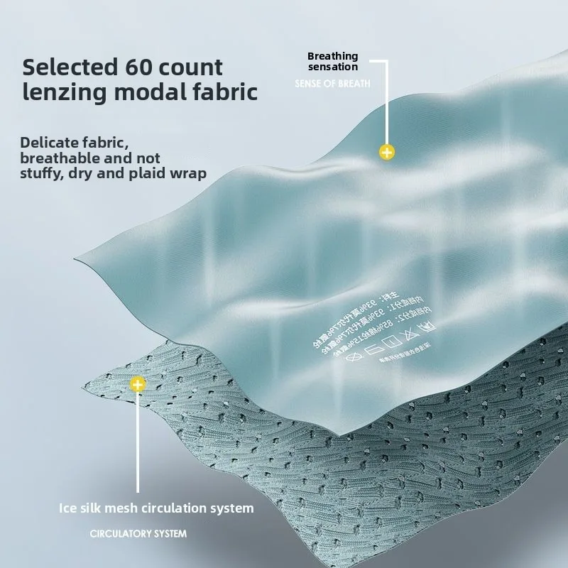 رجل القلفة فصل الملابس الداخلية رصاصة الحقيبة مشروط السروال تنفس منتصف الخصر سراويل بوكسر تصميم عزل مريح