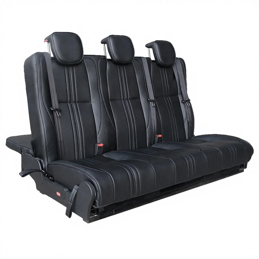 RV Swivel Seat, China Custom Leather Auto Seat Sofa Bed for Bus Camper  Cara RV Passenger Use