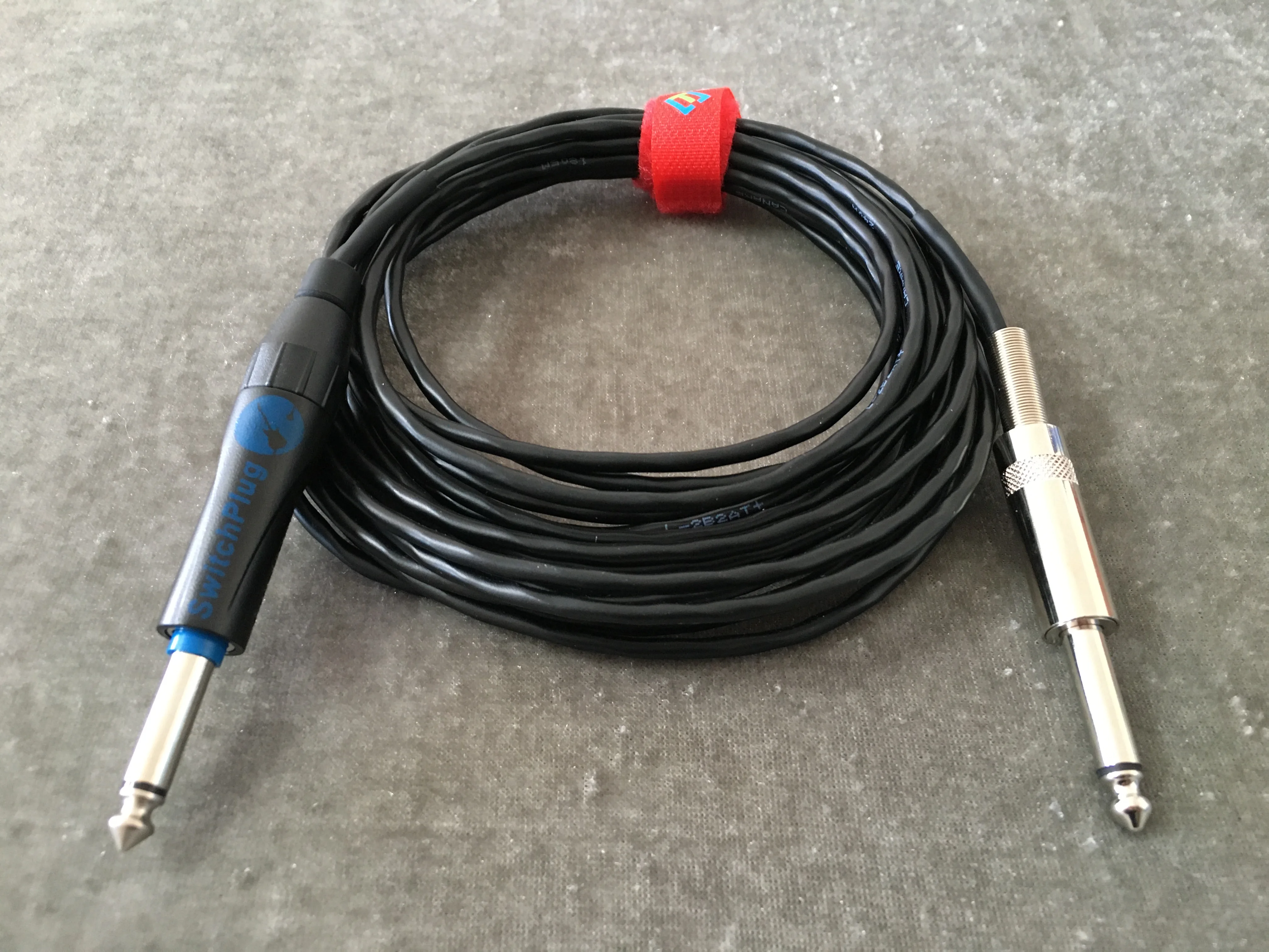 DIY Guitar cable with REAN 2 Pole plug and another end Amphenol audio 2 POLE Silent plug under CANARE L-2B2AT 1M, 3M and 5M