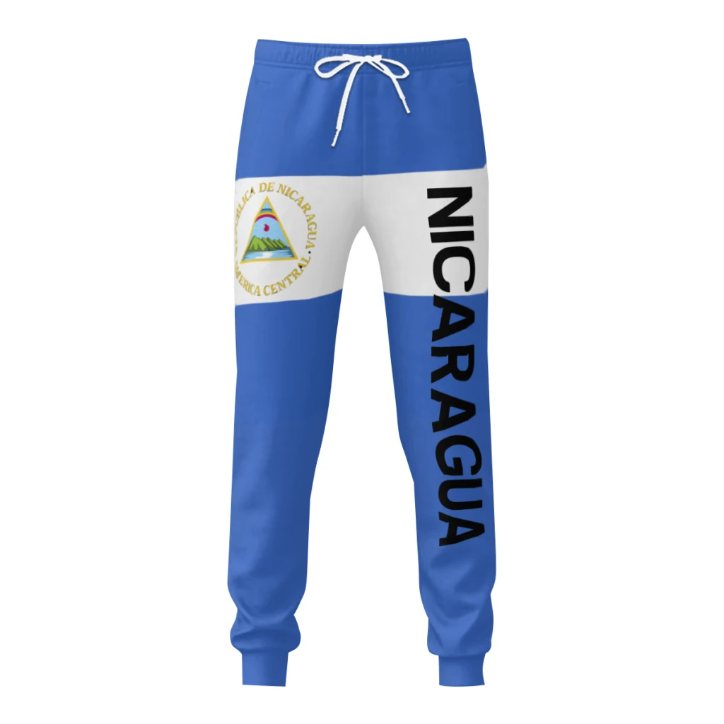 

nicaragua Flag Mens Sweatpants with Pockets Joggers for Men Sports Casual Sweat Pants With Drawstring