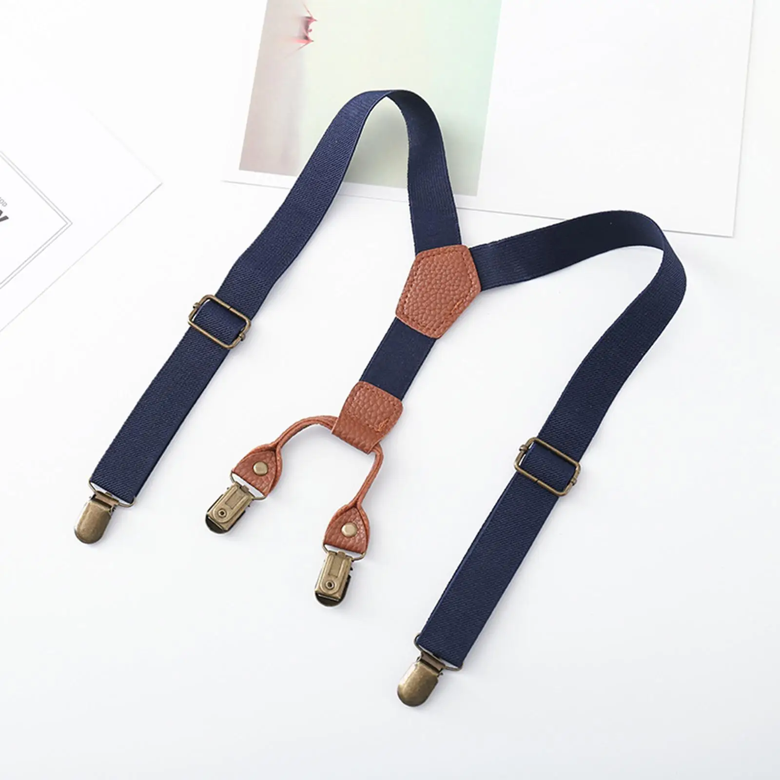 Boys Suspender Elastic Suspenders Clothes Accessories Tuxedo Suspenders