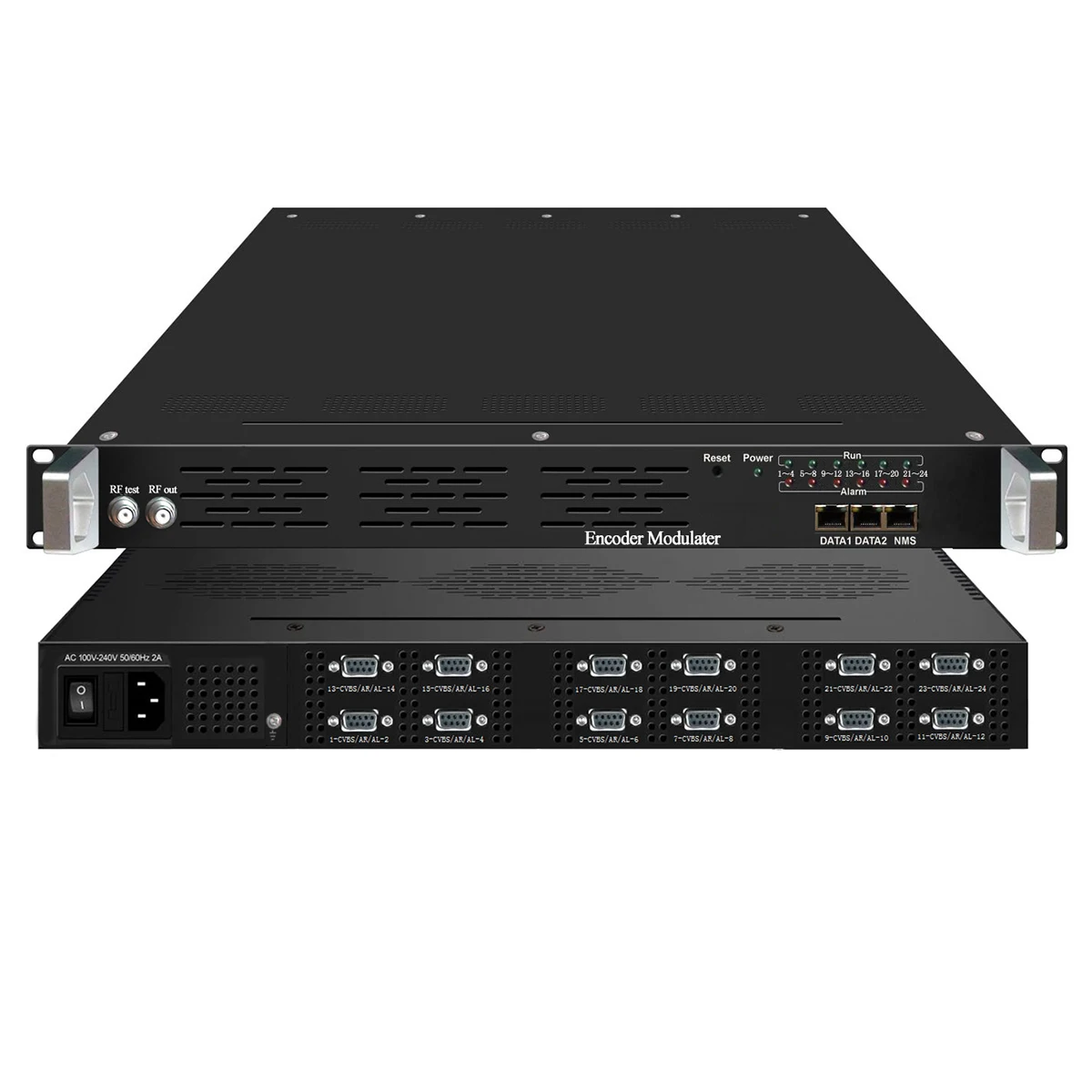 24-channel Av To Rf Sd Audio And Video To Rf Dvb-t Dvb-c Isdbt Cvbs Multiplexer Modulator For Cable Front-end Systems