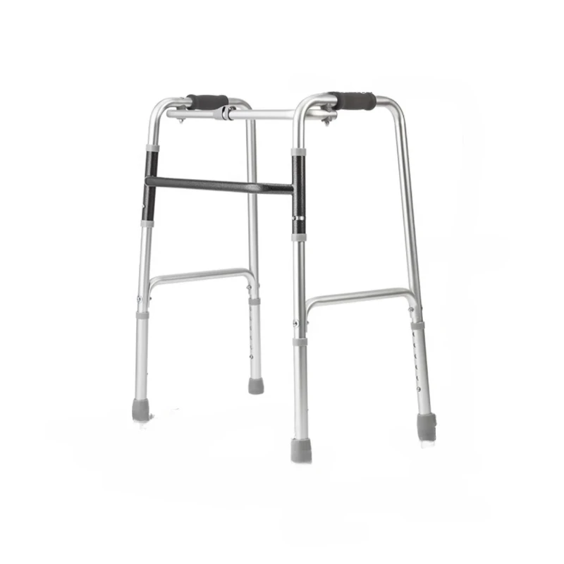 

Special assistive walking stand for elderly people with limited mobility, four legged armchair booster