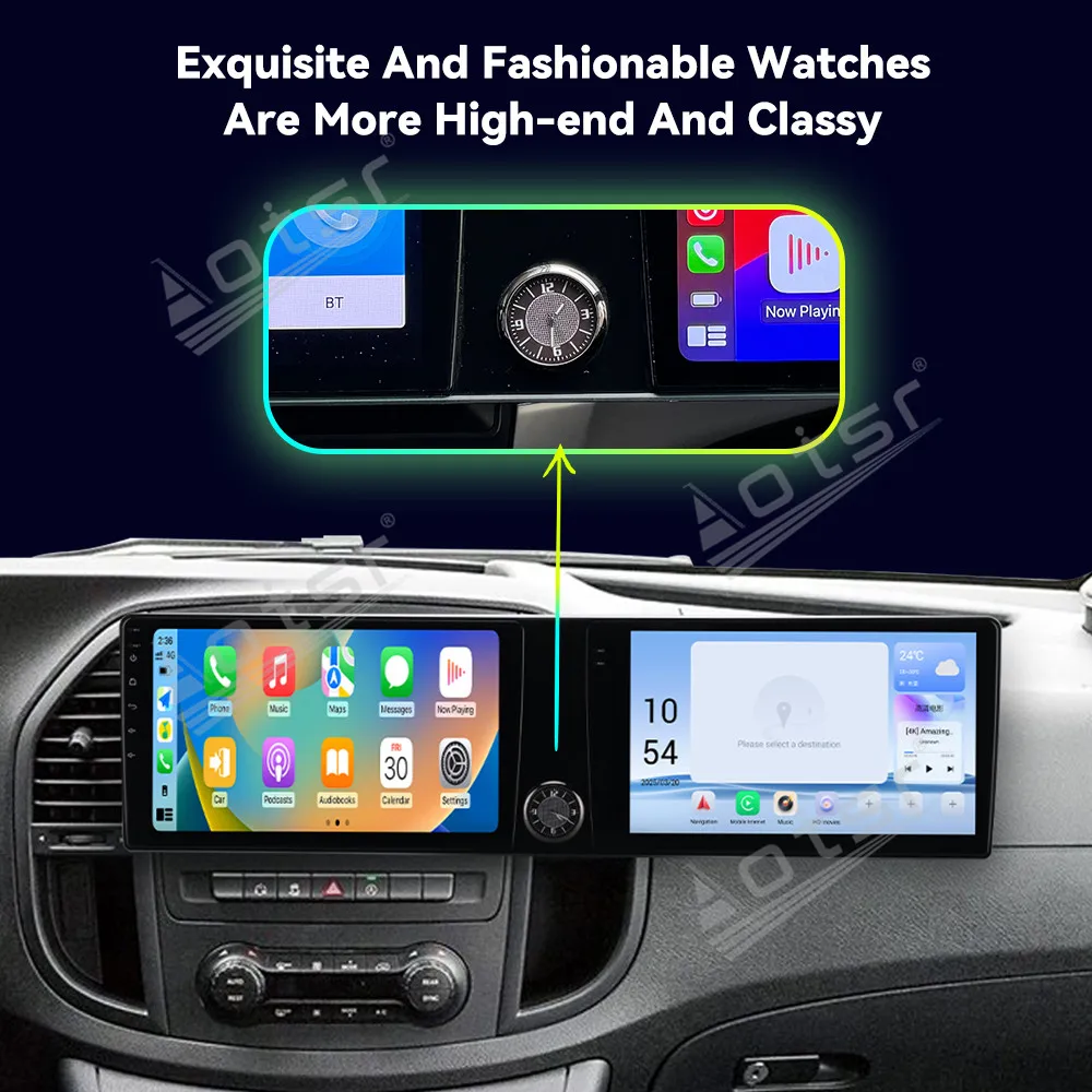 

10,1-дюймовый мультимедийный приемник Android Auto для Mercedes-Benz Vito 2016~2022, GPS-навигация, автомобильная стереосистема, головное устройство для автомагнитолы