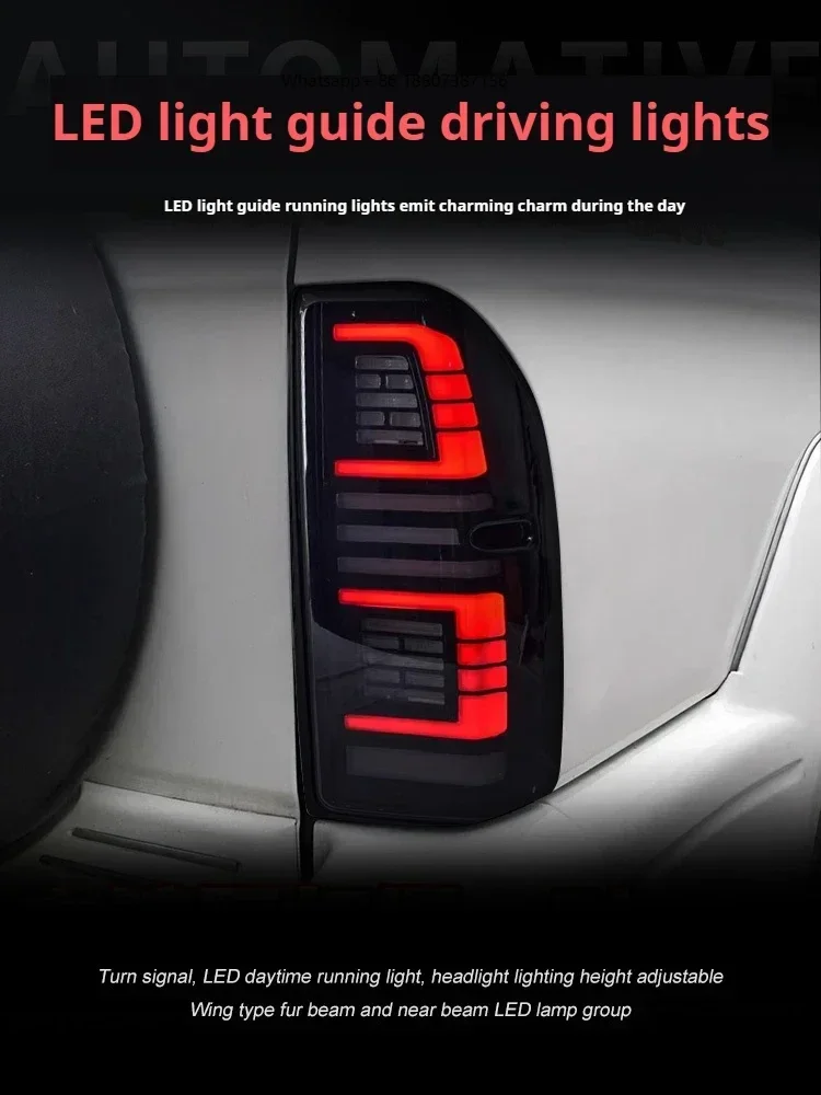 

FT Car Lights forToyota Prado LC90 LC95 Taillights 1996-2002 LED Tail Lamp Dynamic Turn Signal Light Car Taillights Assembly