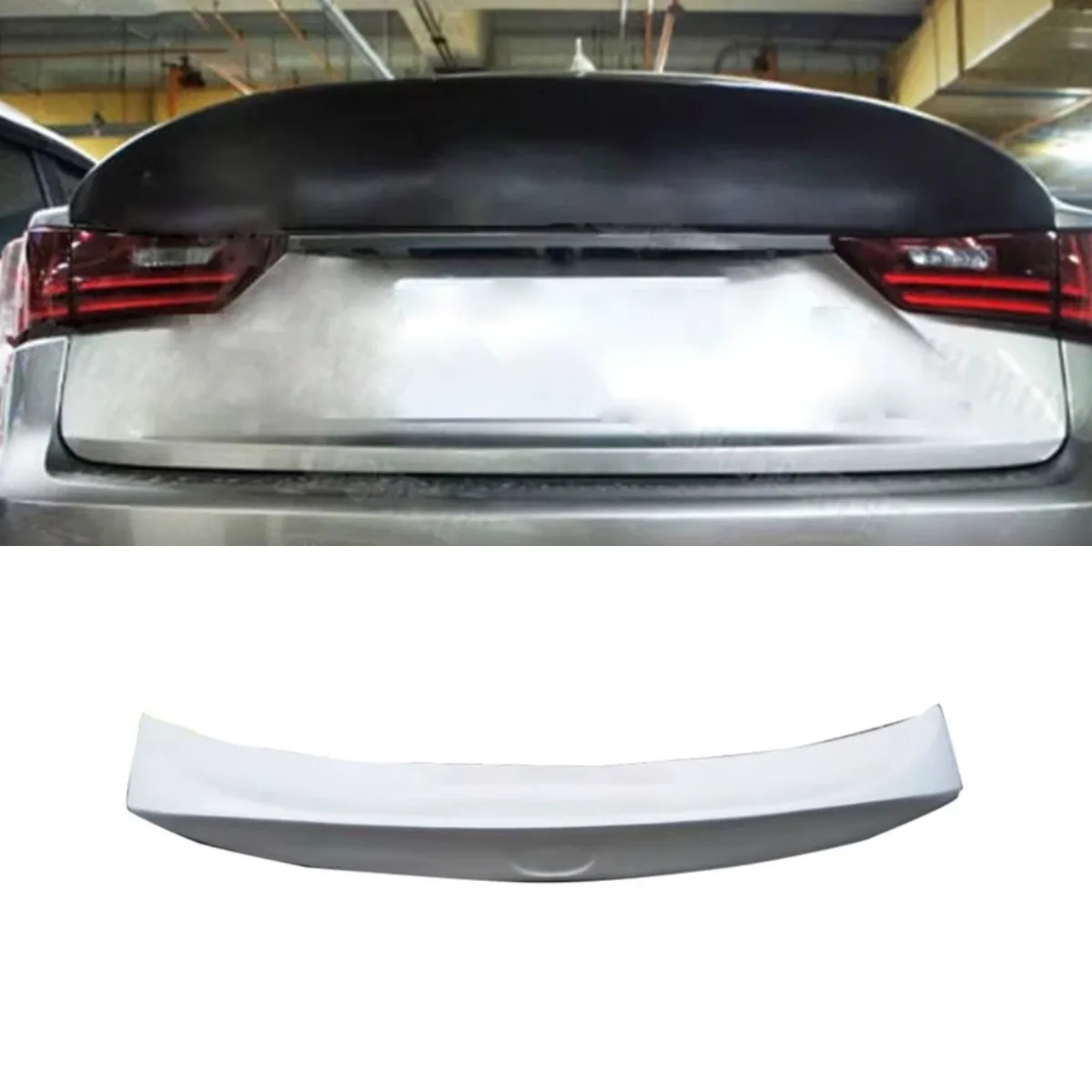 

Car Rear Trunk Spoiler Wing Spoiler Rear Wing Real Carbon Fiber For Lexus IS200t IS250 IS300 2013-2020 Body Kit Car Accessories