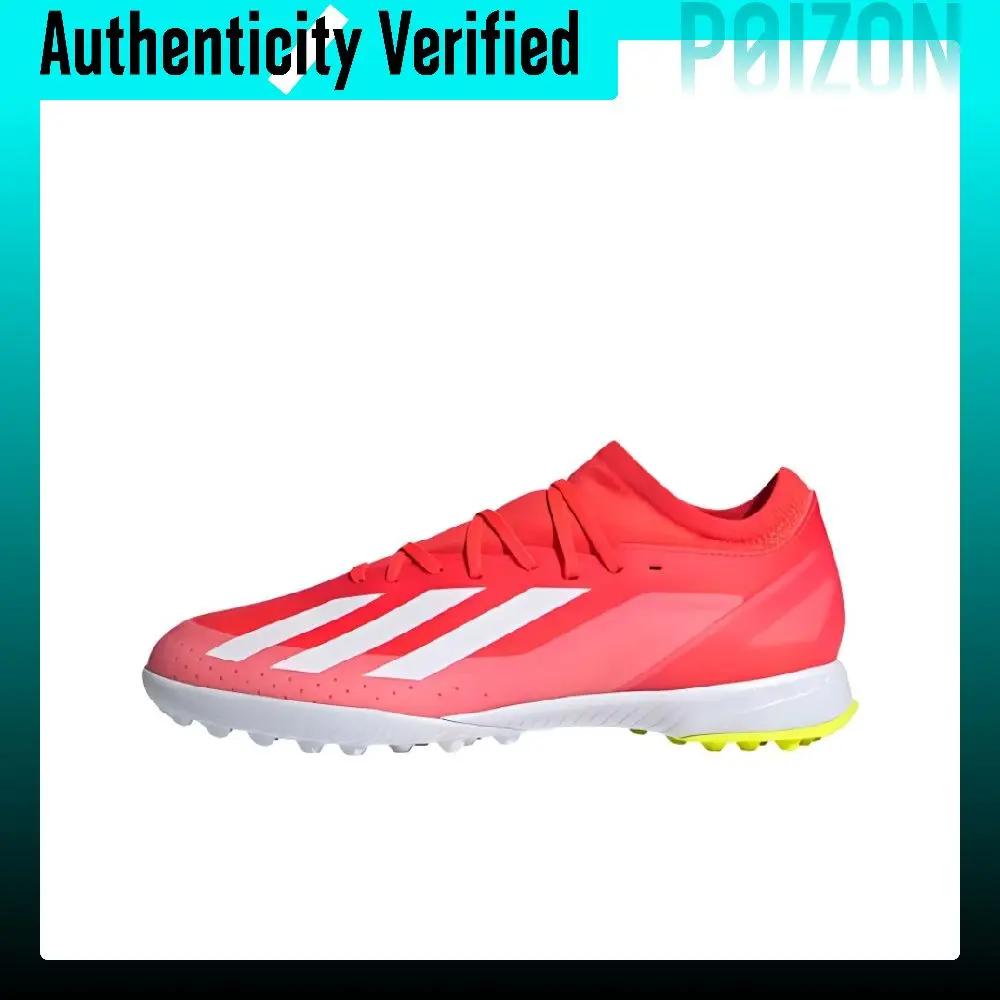 Adidas X Crazyfast.3 TF Turf Soccer Shoes Unisex Red White IF0699