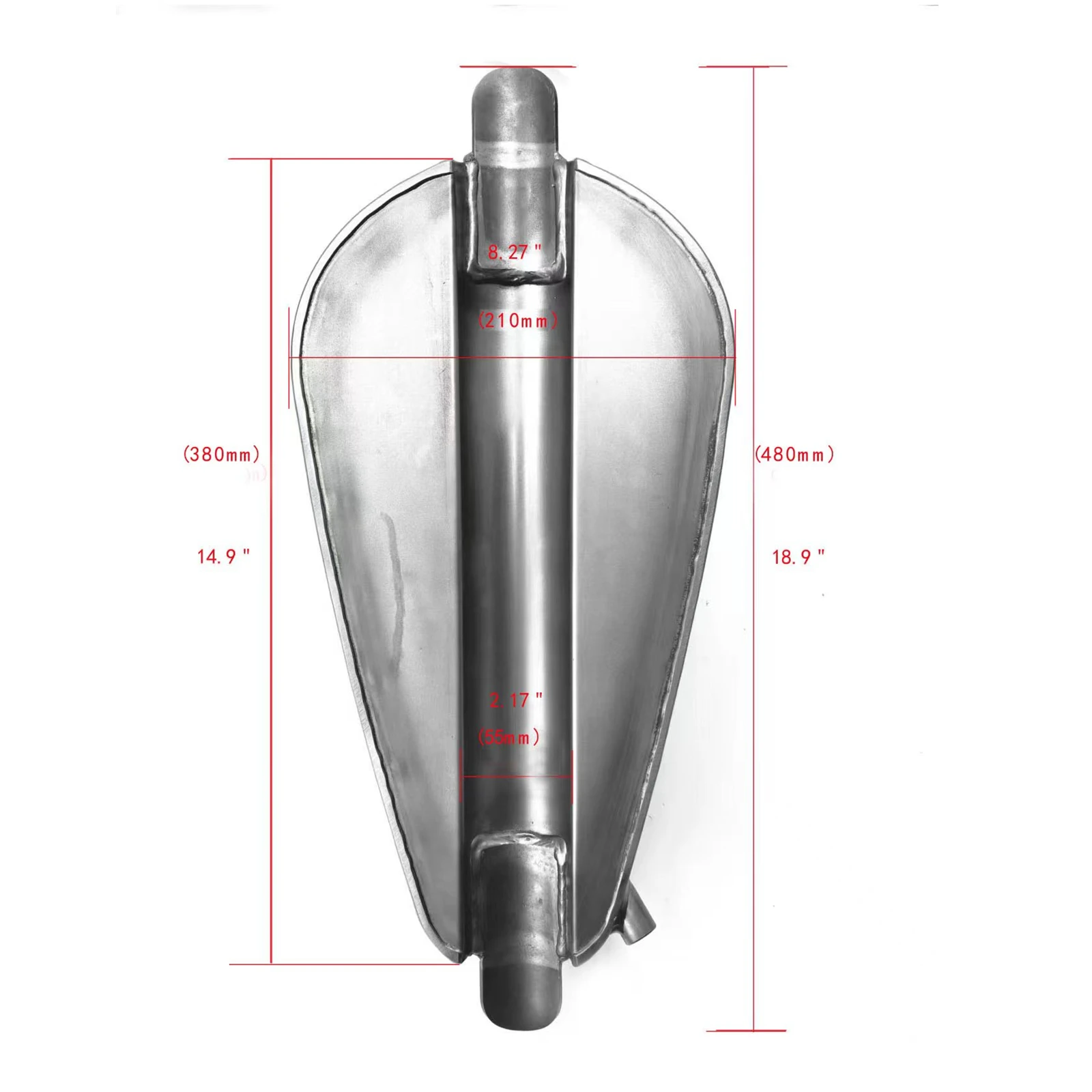 For Harley Sportster XL 883 Softail Yamaha DRAGSTAR400 650 Honda Steed400 600 Universal Motorcycle 7L Oil Petrol Gas Fuel Tank - Image 4