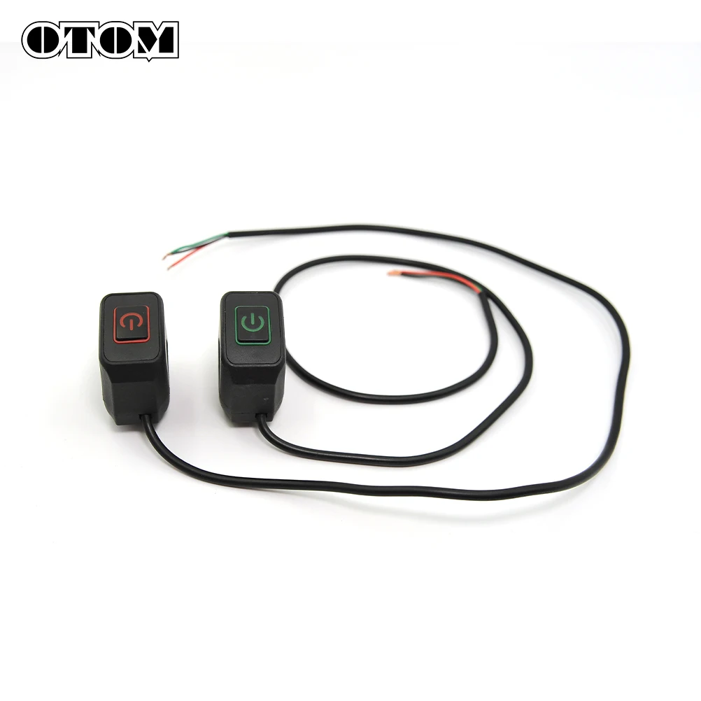 OTOM Motocross Universal Start Flameout Switch Emergency Handlebar ON OFF Engine Button For KTM HONDA YZF KXF RMZ ATV UTV Parts