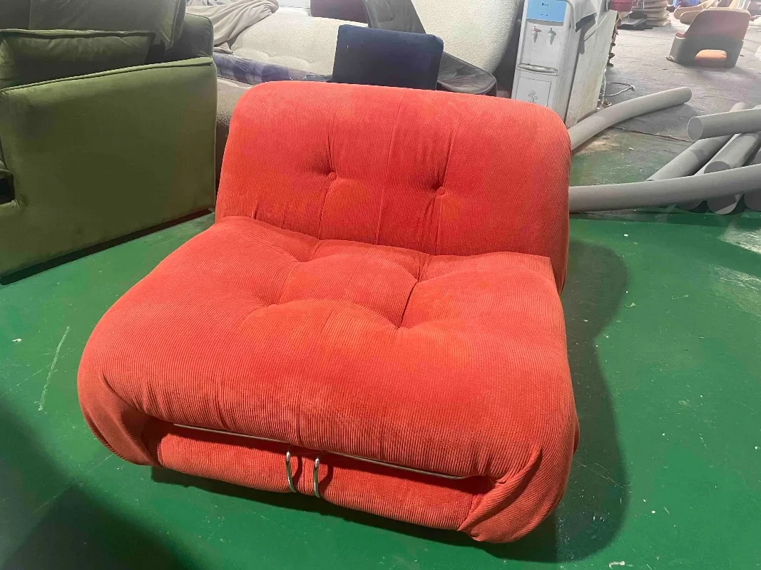 Sofa Living Room Furniture Velvet Single Sofa Chair