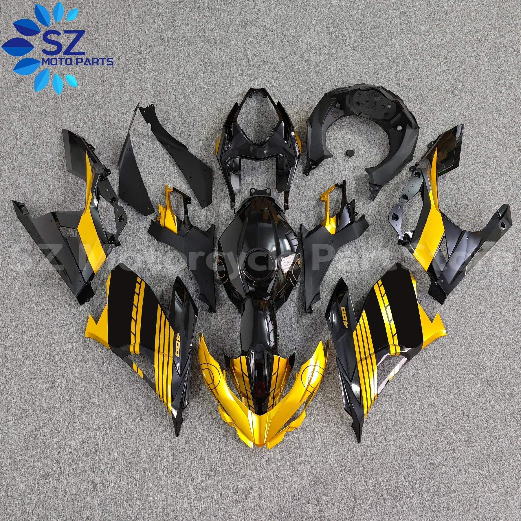 

Motorcycle Whole Fairings Kit fit For Ninja400 EX400 EX Ninja 400 2018 2019 2020 2022 2023 full fairing kits Bodywork