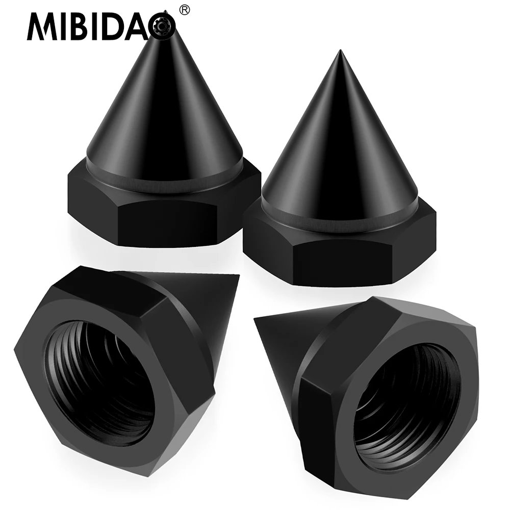 

MIBIDAO 4Pcs Metal Rc Car Wheel Nut For 1/5 5IVE-T 2.0 Truck Parts Accessories