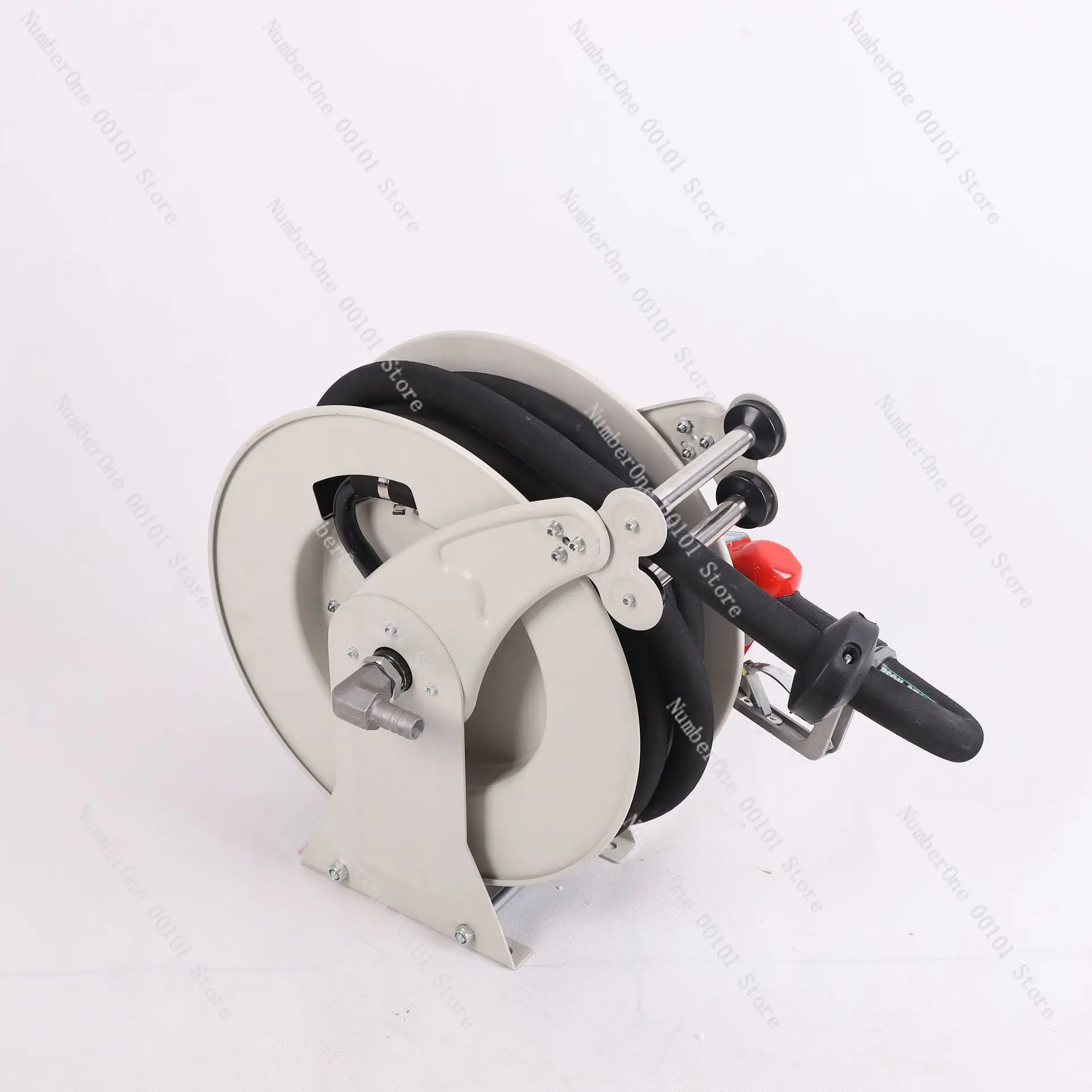 Automatic Shrinking Vehicle Tanker Pipe Reel Mobile Portable Recycling Pipeline Reel Machine