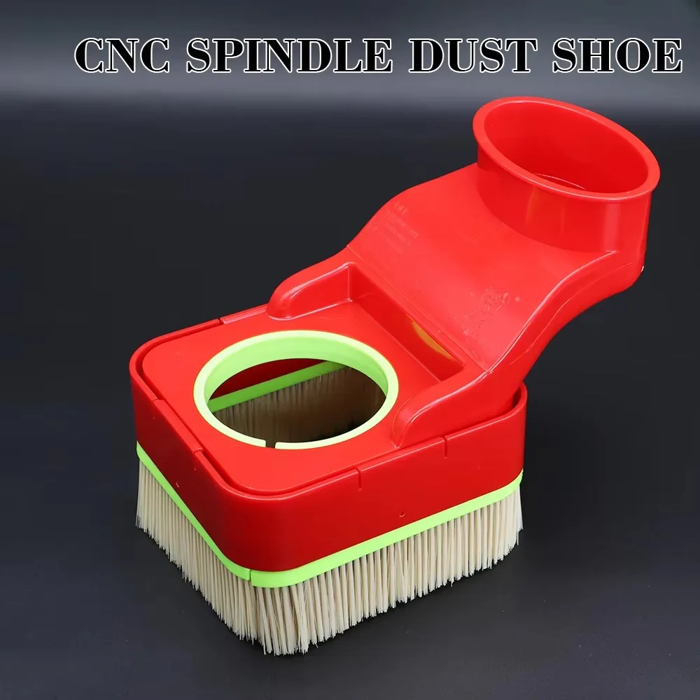 CNC Dust Cover Collector 70MM 75MM 80MM 85MM 90MM 100MM Free Fall CNC Dust Boot Cleaner for Spindle Moter Woodworking Machine