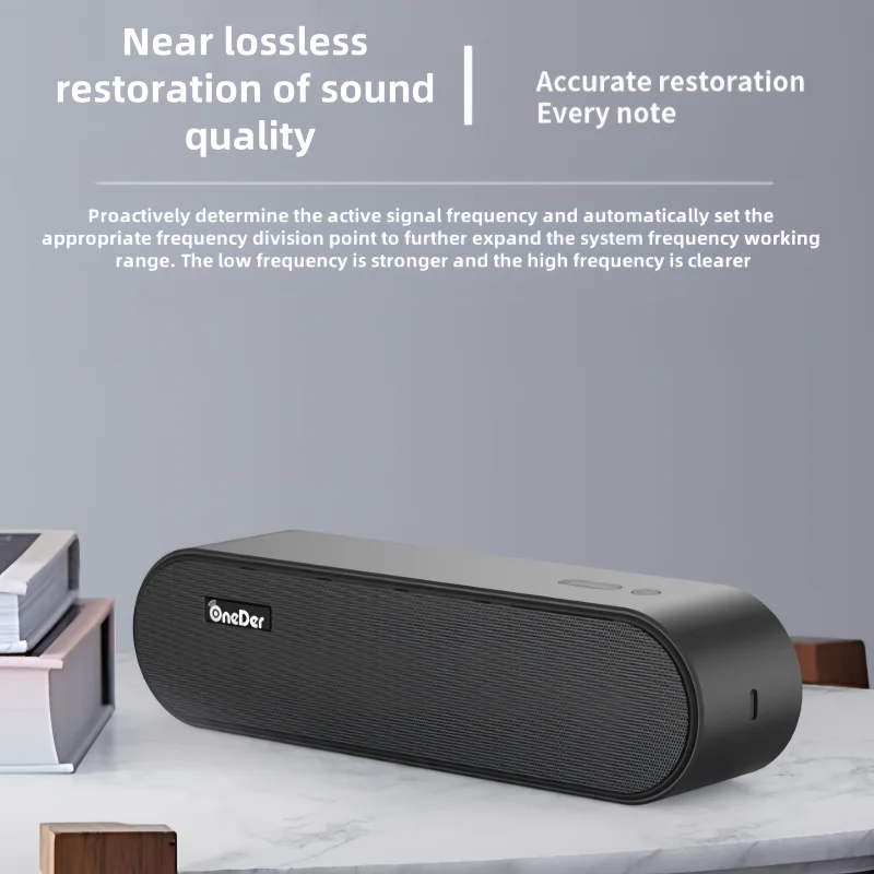 

Subwoofer Wireless Bluetooth Caixa De Som TWS Portable High Fidelity Stereo Surround Sounds Home Car High-power Computer Speaker