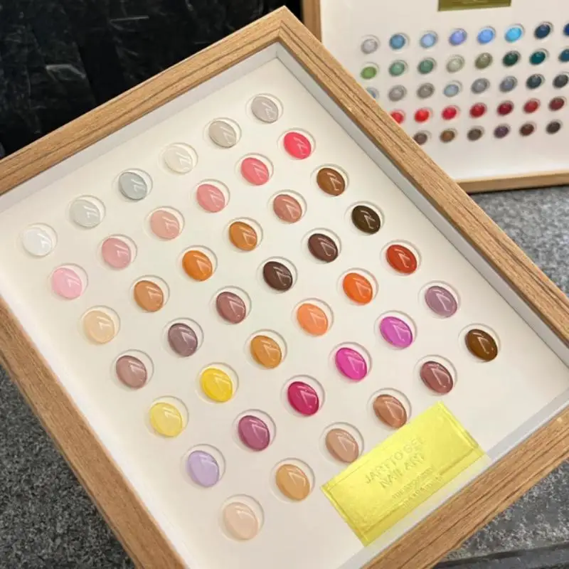 48/120 szt. Elipsoidalne Przezroczyste Szklane Karty Kolorów Lakierów do Paznokci, Wzornik Kolorów do Manicure, Sztuczne Tipsy do Prezentacji Kolorów, Półka Ekspozycyjna